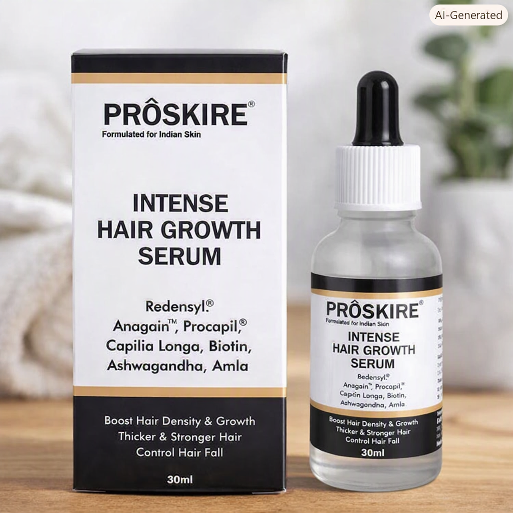 Proskire Hair Growth Serum — Redensyl, Procapil & Biotin, 30ml