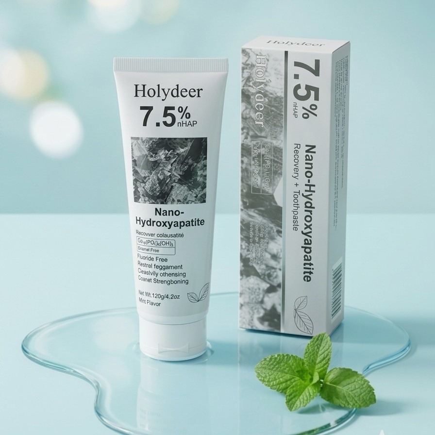 Holydeer Recovery Toothpaste — Enamel Repair & Whitening, 80g